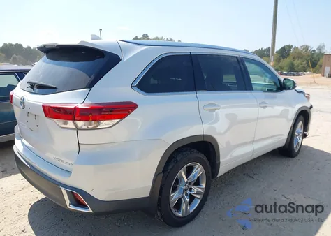 2017 Toyota Highlander Limited z USA, uszkodzony, nr VIN 5TDDZRFH4HS380770